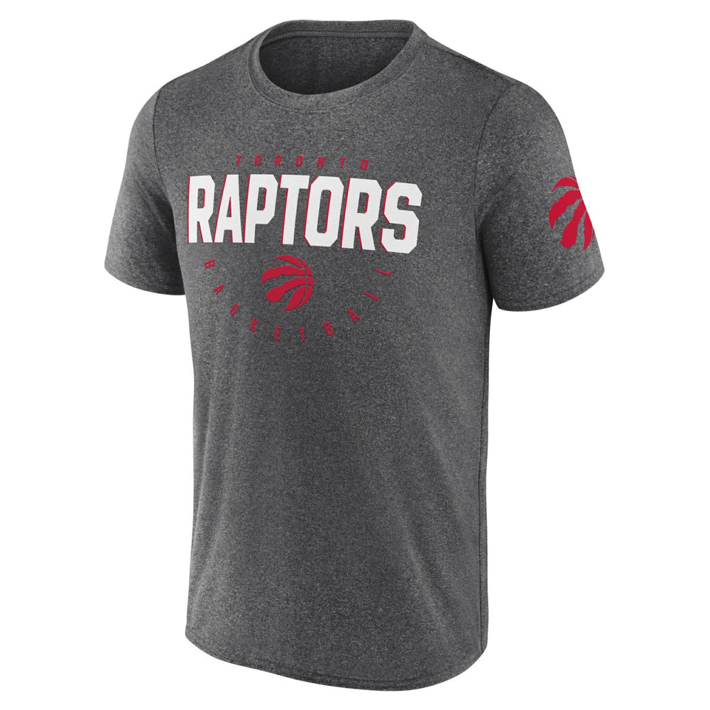 NBA Toronto Raptors Logo Athletic Block Practice Performance T-Shirt