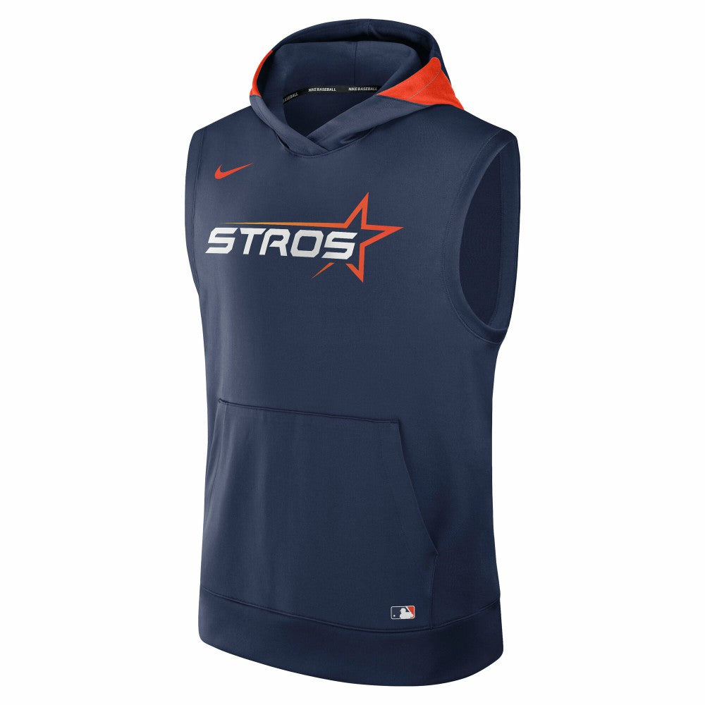MLB Houston Astros Nike 2025 City Connect Authentic Collection Dri-FIT Sleeveless Hoodie