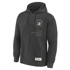 NHL Charcoal Anaheim Ducks Fanatics Future Ground Info Pullover Hoodie