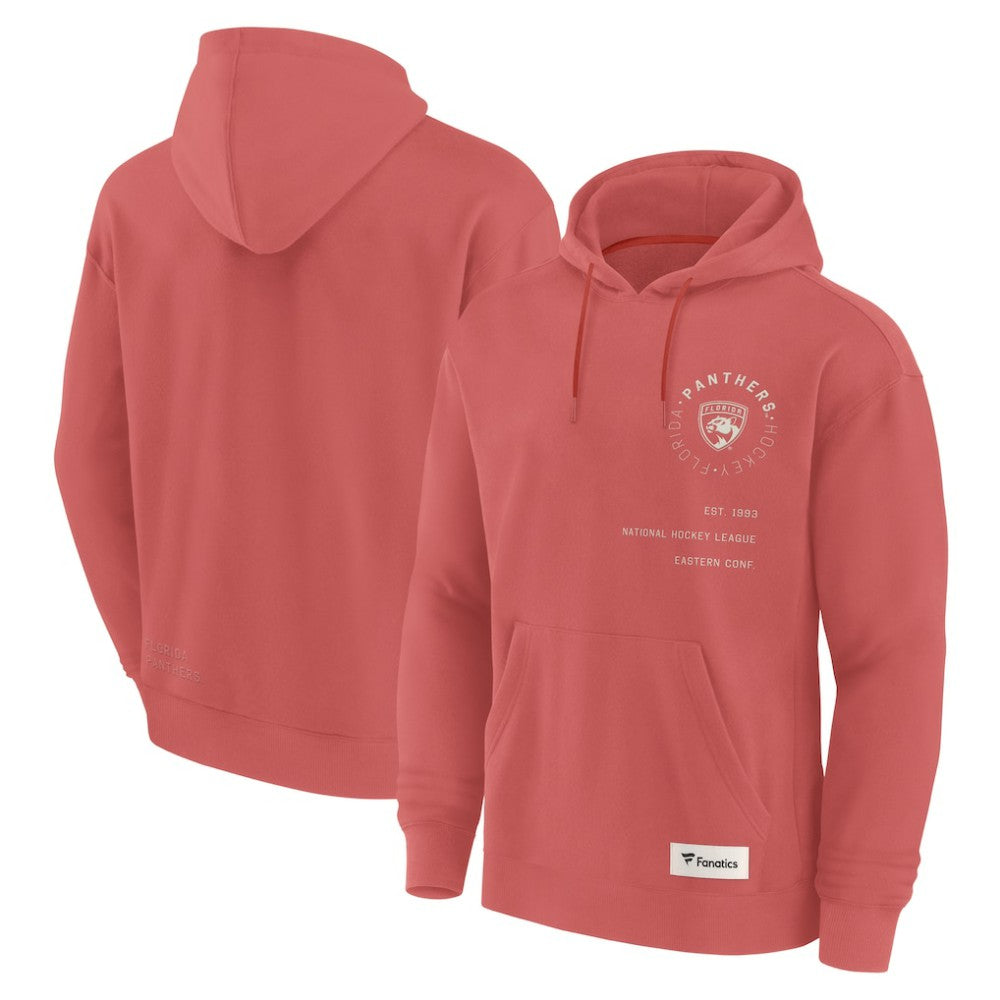 NHL Red Florida Panthers Fanatics Future Ground Info Pullover Hoodie