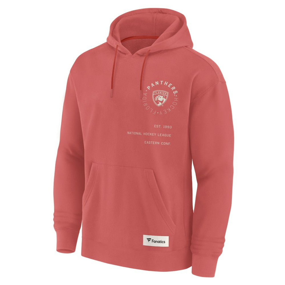 NHL Red Florida Panthers Fanatics Future Ground Info Pullover Hoodie