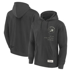 NHL Charcoal San Jose Sharks Fanatics Future Ground Info Pullover Hoodie