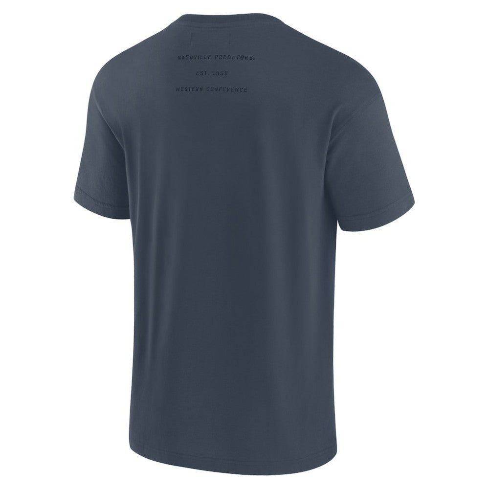 NHL Navy Nashville Predators Fanatics Elements Weathered Tonal Future Ground T-Shirt