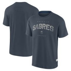 NHL Navy Buffalo Sabres Fanatics Elements Weathered Tonal Future Ground T-Shirt