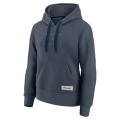 NHL Blue New York Rangers Fanatics Women's Elements Future Ground Subtle Tonal Pullover Hoodie