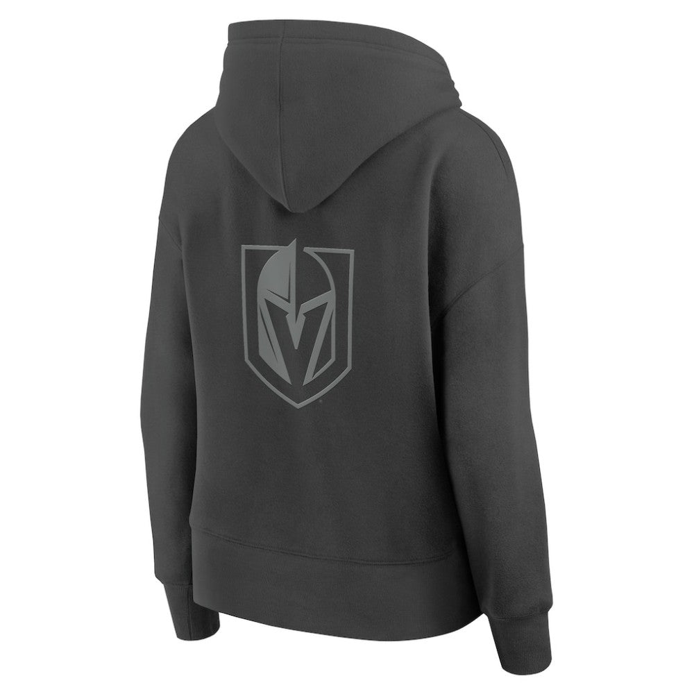 NHL Charcoal Vegas Golden Knights Fanatics Women's Elements Future Ground Subtle Tonal Pullover Hoodie