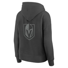 NHL Charcoal Vegas Golden Knights Fanatics Women's Elements Future Ground Subtle Tonal Pullover Hoodie