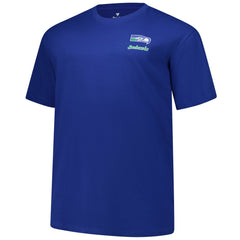 Big & Tall Throwback Logo T-Shirt - Seattle Seahawks