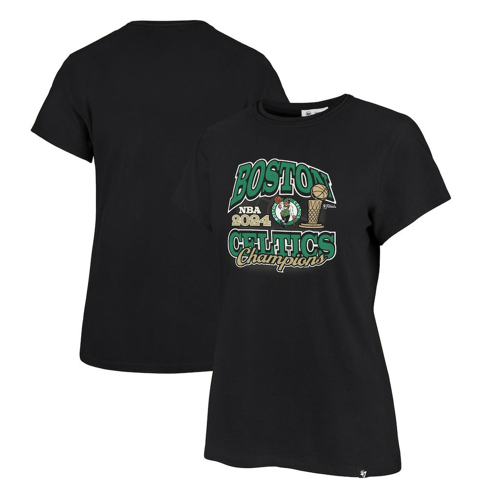 NBA Boston Celtics '47 Women's 2024 NBA Finals Champions Trophy Franklin T-Shirt