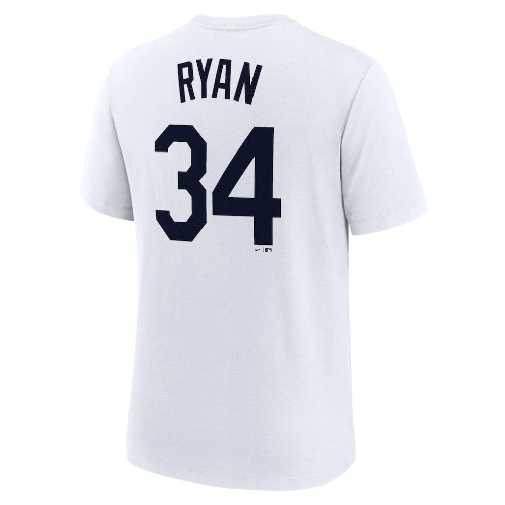 MLB Nolan Ryan Houston Astros Nike Cooperstown Collection Name & Number Tri-Blend T-Shirt