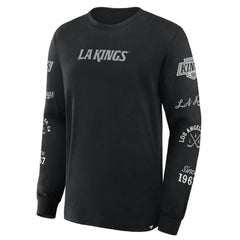 NHL Black Los Angeles Kings Fanatics Boxed In Legacy Long Sleeve T-Shirt