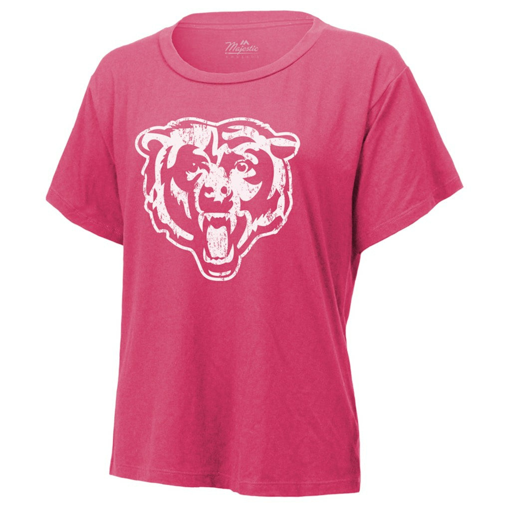 Caleb Williams  Majestic Threads Women's Name & Number T-Shirt - Chicago Bears