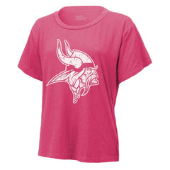 J.J. McCarthy  Majestic Threads Women's Name & Number T-Shirt - Minnesota Vikings