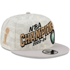 NBA Boston Celtics 2024 NBA Finals Champions Locker Room 9FIFTY Snapback Hat