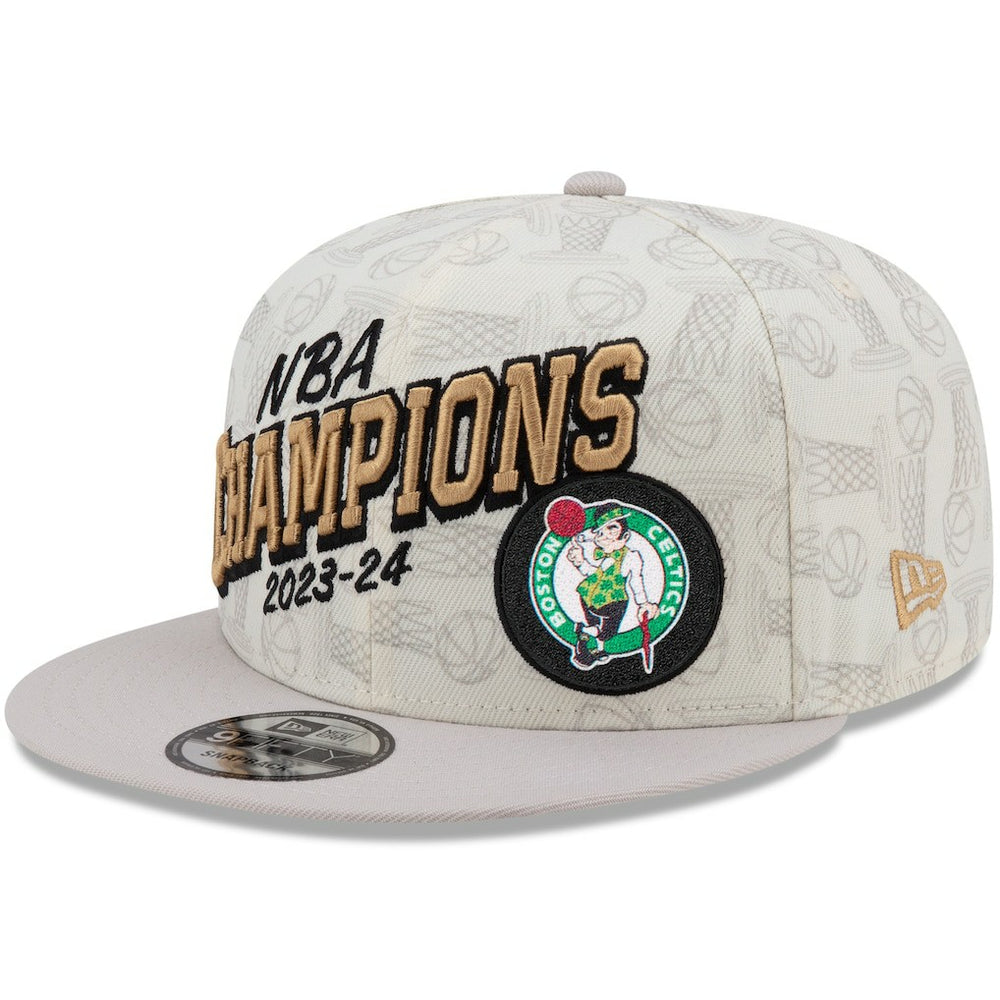 NBA Boston Celtics 2024 NBA Finals Champions Locker Room 9FIFTY Snapback Hat