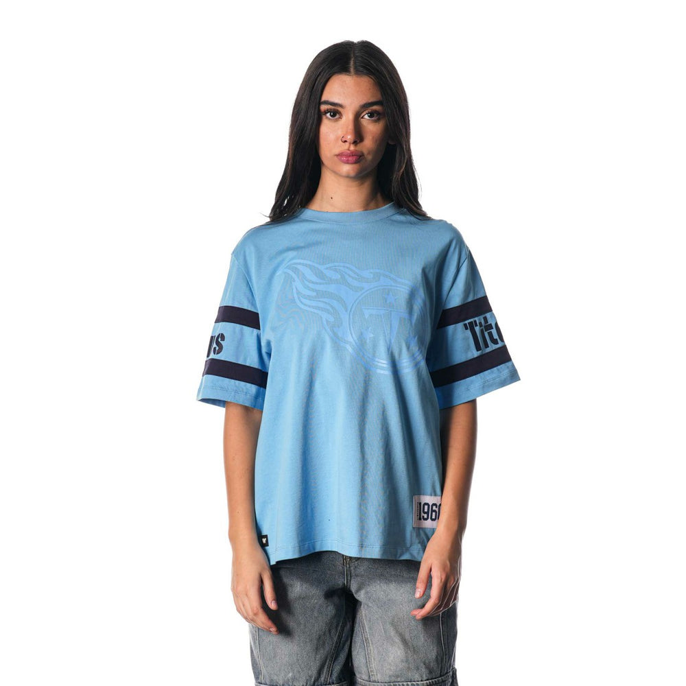The Wild Collective Women's Drop Shoulder T-Shirt - Tennessee Titans