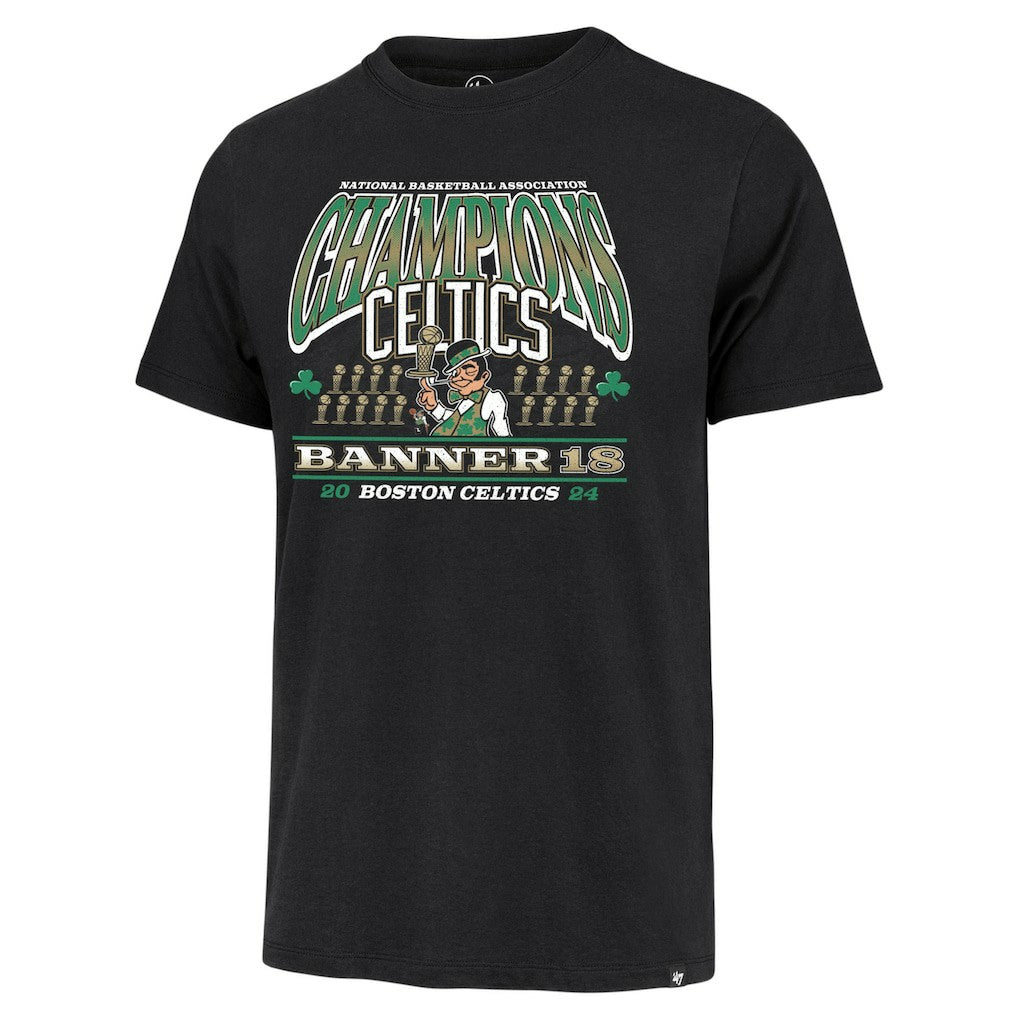 NBA Boston Celtics '47 18-Time NBA Finals Champions Banner Franklin T-Shirt