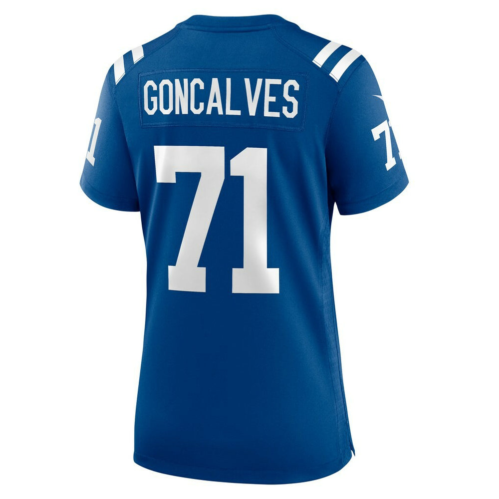 Matt Goncalves  Women's Game Jersey - Indianapolis Colts