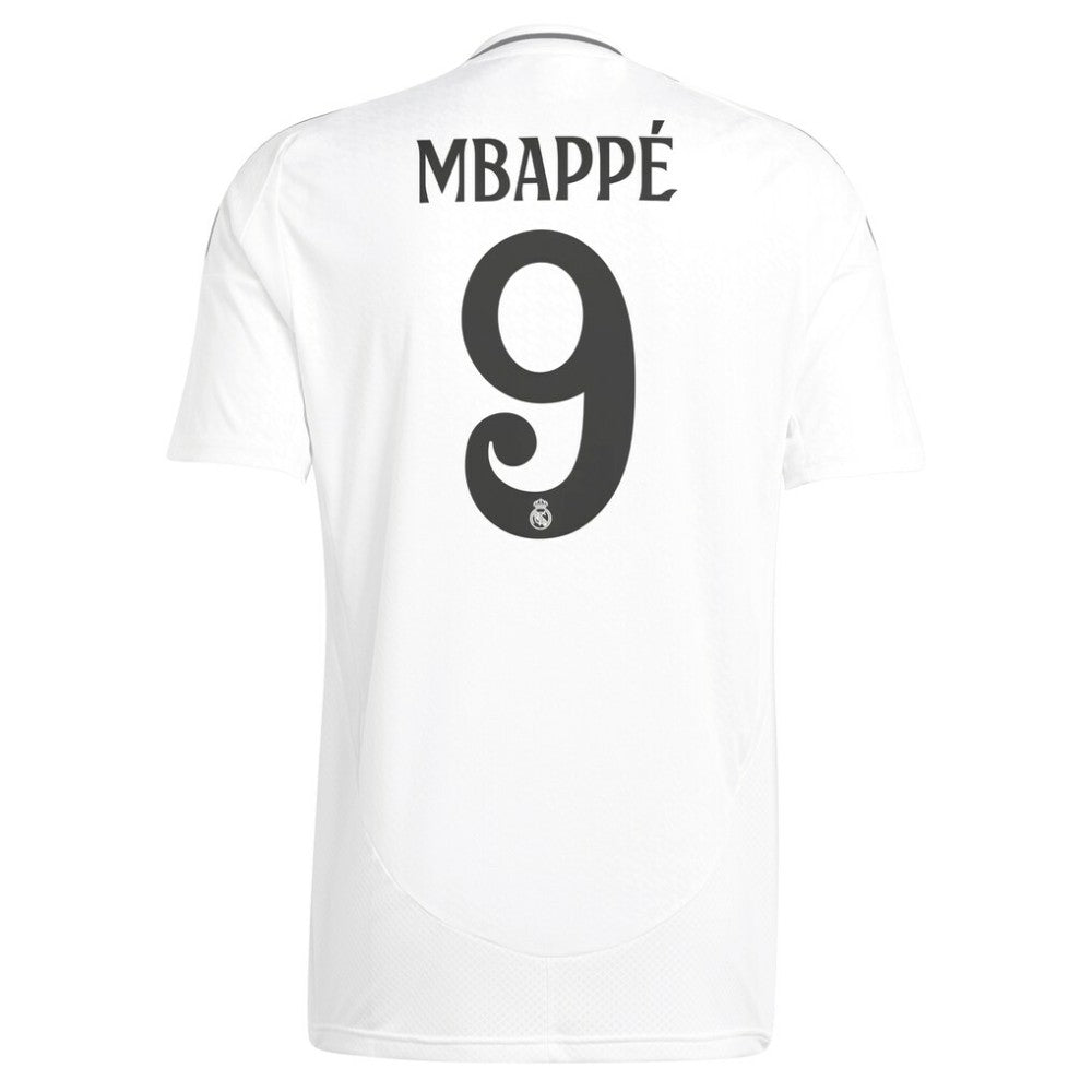 Kylian Mbappé Real Madrid 2024/25 Home Replica Player Jersey - Adidas White