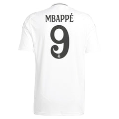 Kylian Mbappé Real Madrid 2024/25 Home Replica Player Jersey - Adidas White