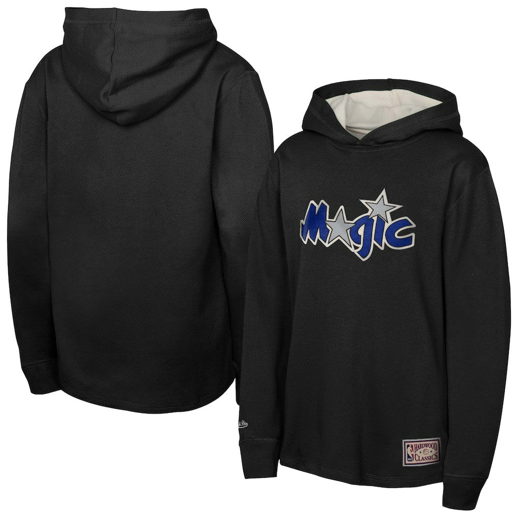 NBA Orlando Magic Youth Hardwood Classics Lightweight Thermal Long Sleeve Hoodie T-Shirt