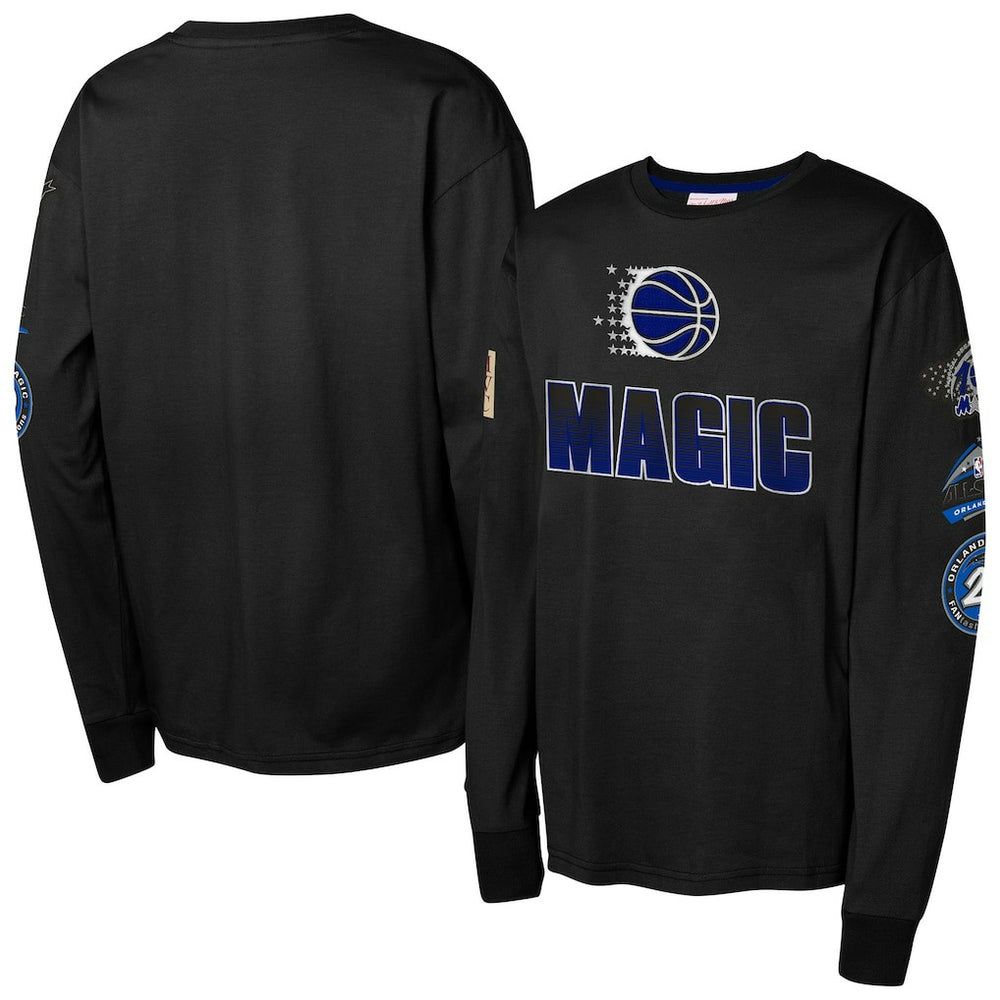 NBA Orlando Magic Youth Hardwood Classics All Over Long Sleeve T-Shirt