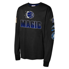NBA Orlando Magic Youth Hardwood Classics All Over Long Sleeve T-Shirt