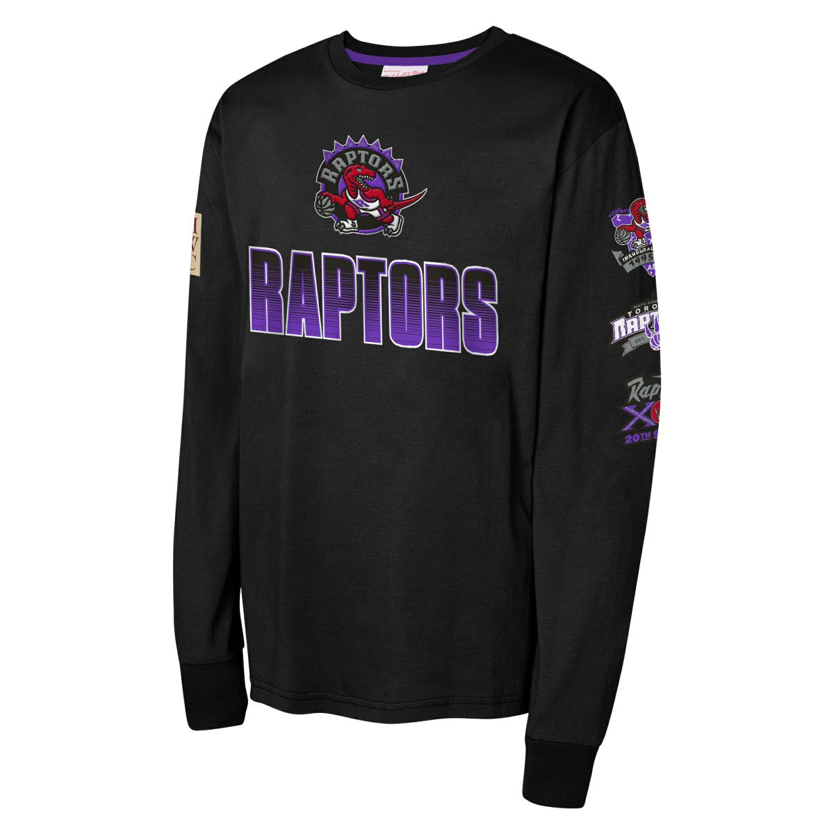 NBA Toronto Raptors Youth Hardwood Classics All Over Long Sleeve T-Shirt