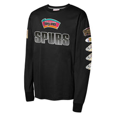 NBA San Antonio Spurs Youth Hardwood Classics All Over Long Sleeve T-Shirt