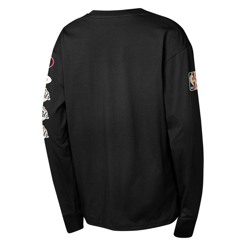 NBA San Antonio Spurs Youth Hardwood Classics All Over Long Sleeve T-Shirt