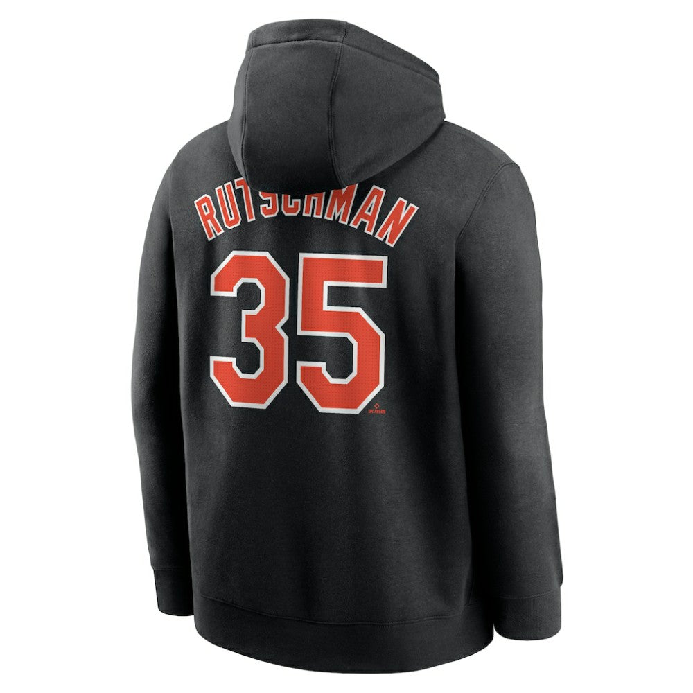MLB Adley Rutschman Baltimore Orioles Nike Player Name & Number Club Pullover Hoodie
