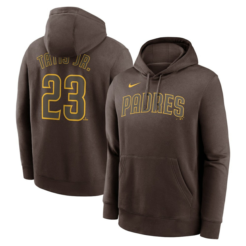 MLB Fernando Tatis Jr. San Diego Padres Nike Player Name & Number Club Fleece Pullover Hoodie
