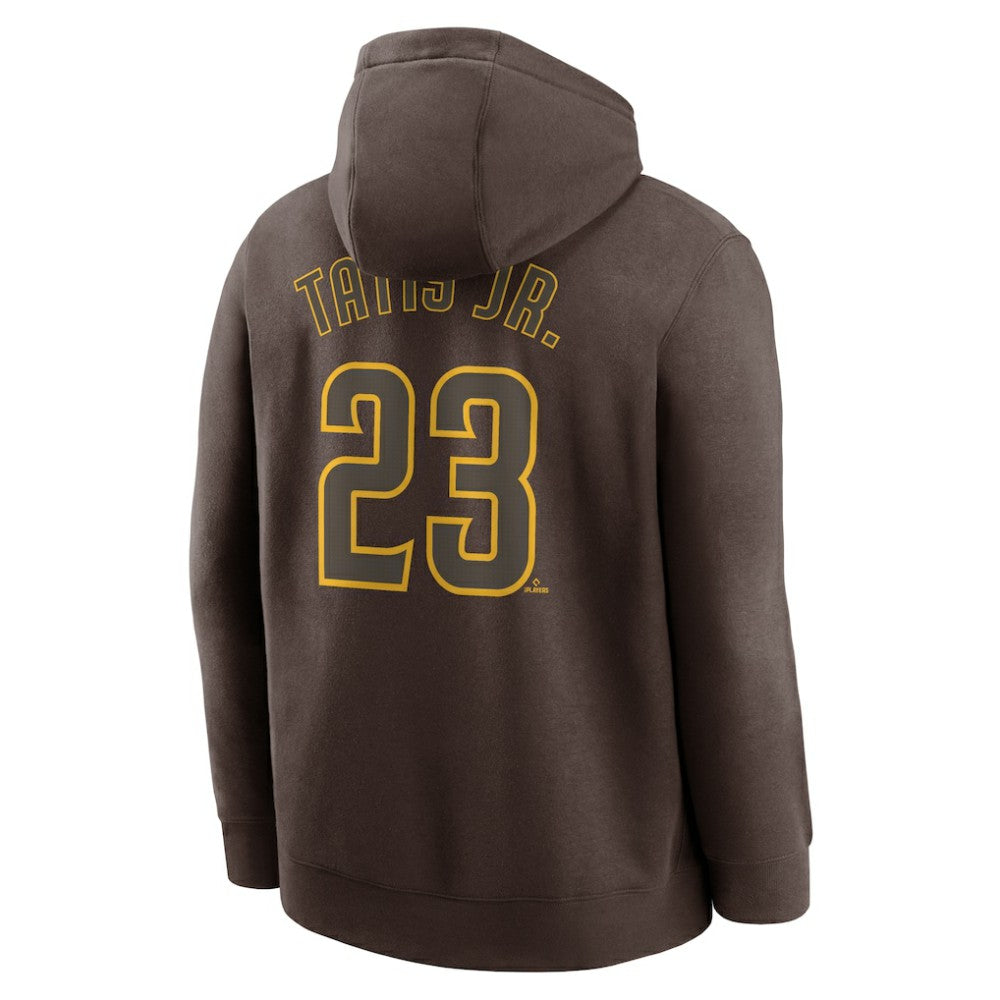 MLB Fernando Tatis Jr. San Diego Padres Nike Player Name & Number Club Fleece Pullover Hoodie