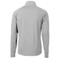 Cutter & Buck Primary Logo Adapt Eco Knit Hybrid Recycled Raglan Quarter-Zip Top - New York Jets
