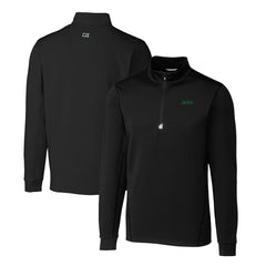 Cutter & Buck Primary Logo Traverse Stretch Quarter-Zip Top - New York Jets