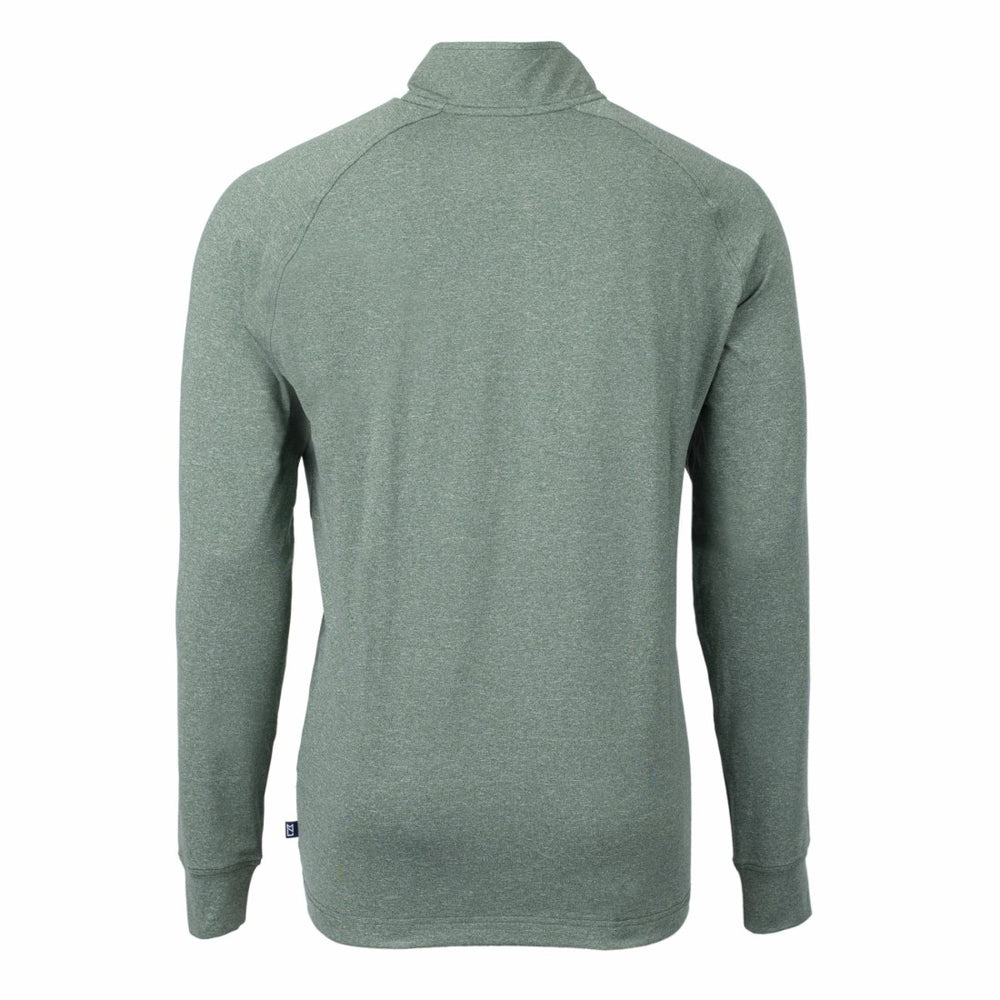 Cutter & Buck Primary Logo Adapt Eco Knit Quarter-Zip Top - New York Jets