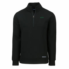 Cutter & Buck Primary Logo Roam Eco Recycled Quarter-Zip Pullover Top - New York Jets