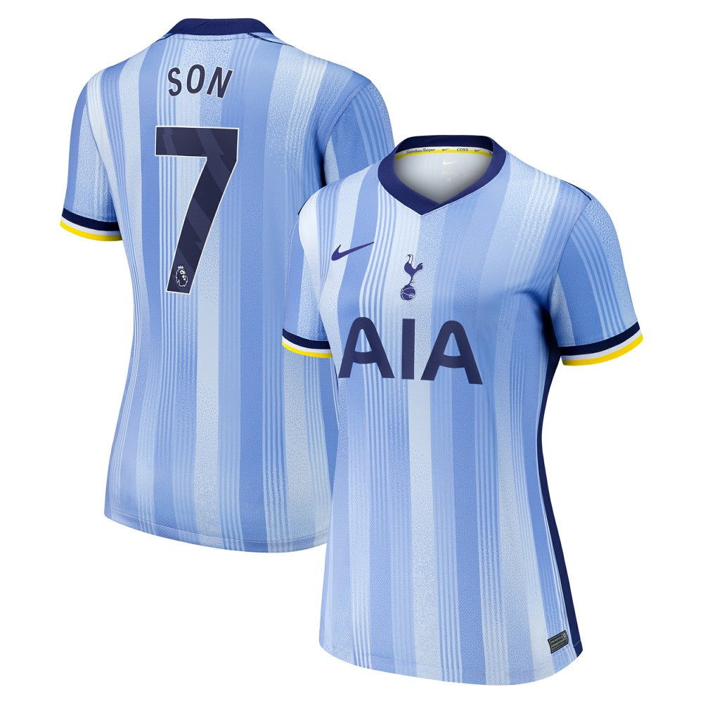 Son Heung-Min Tottenham Hotspur Women's 2024/25 Away Replica Player Jersey - Nike Blue