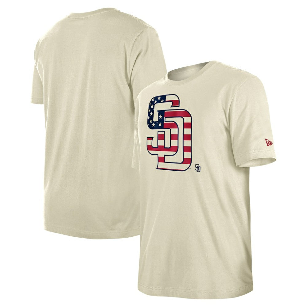 MLB San Diego Padres New Era Americana Flag Fill T-Shirt