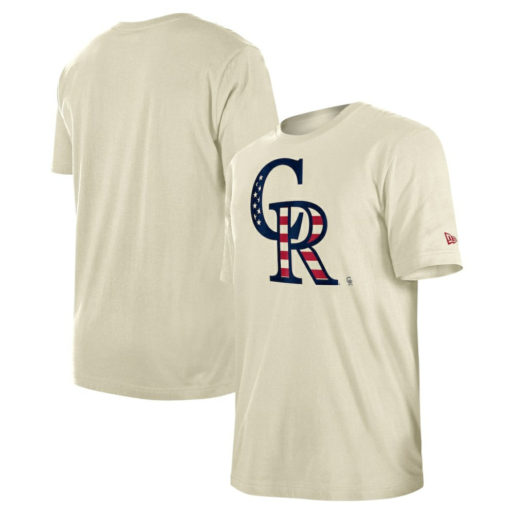 MLB Colorado Rockies New Era Americana Flag Fill T-Shirt
