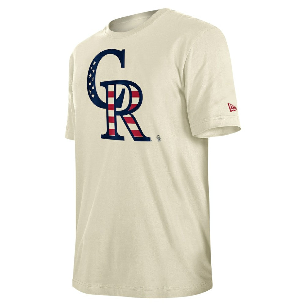 MLB Colorado Rockies New Era Americana Flag Fill T-Shirt