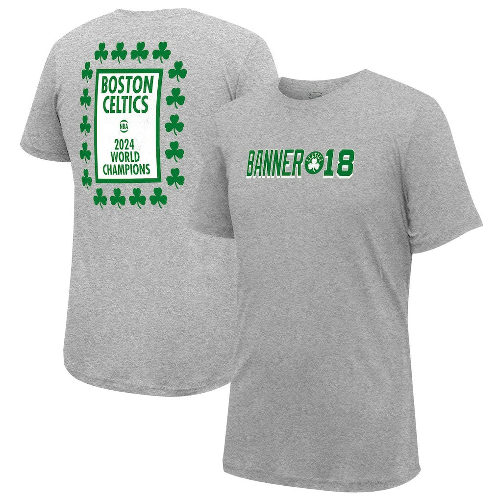 NBA Boston Celtics Stadium Essentials 18-Time NBA Finals Champions Banner 18 Forever T-Shirt