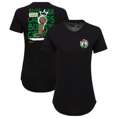NBA Boston Celtics Sportiqe Women's 2024 NBA Finals Champions King of the Court Phoebe Tri-Blend T-Shirt