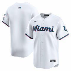MLB Miami Marlins Nike Home Limited Jersey