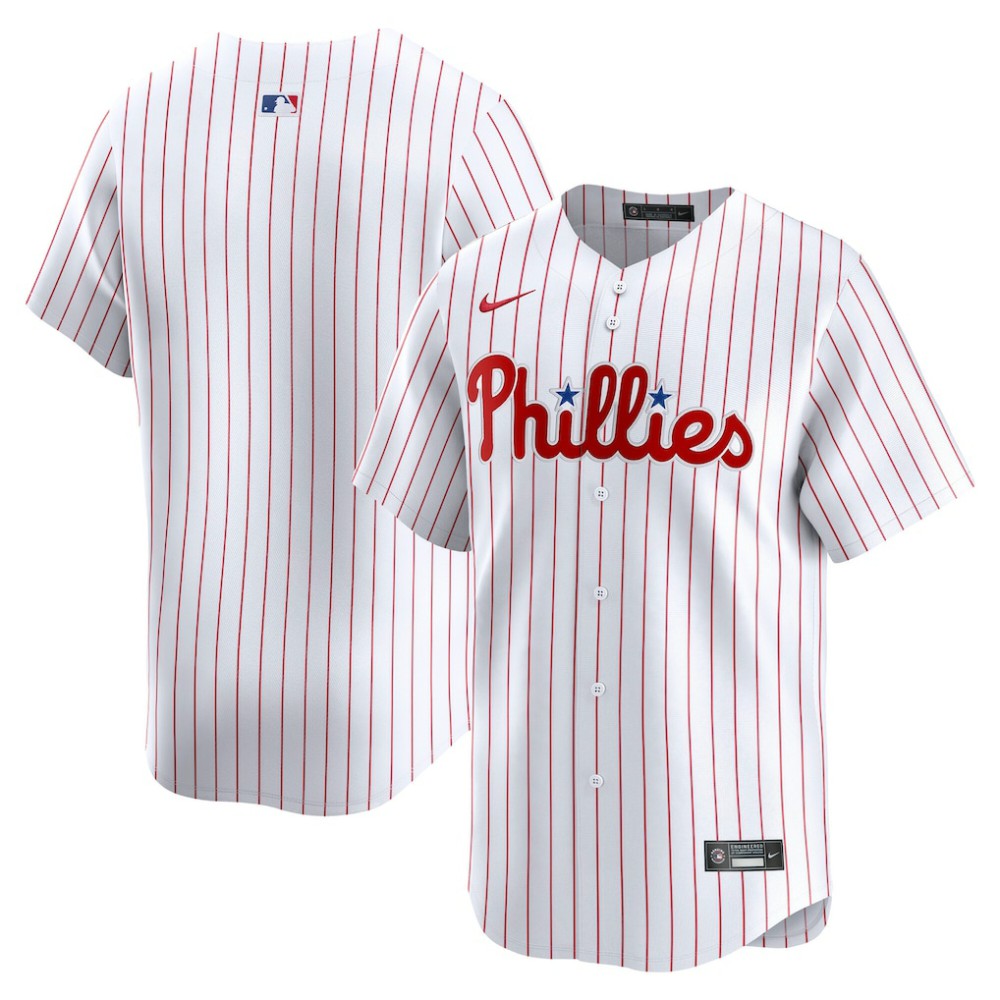 MLB Philadelphia Phillies Nike Home Limited Jersey