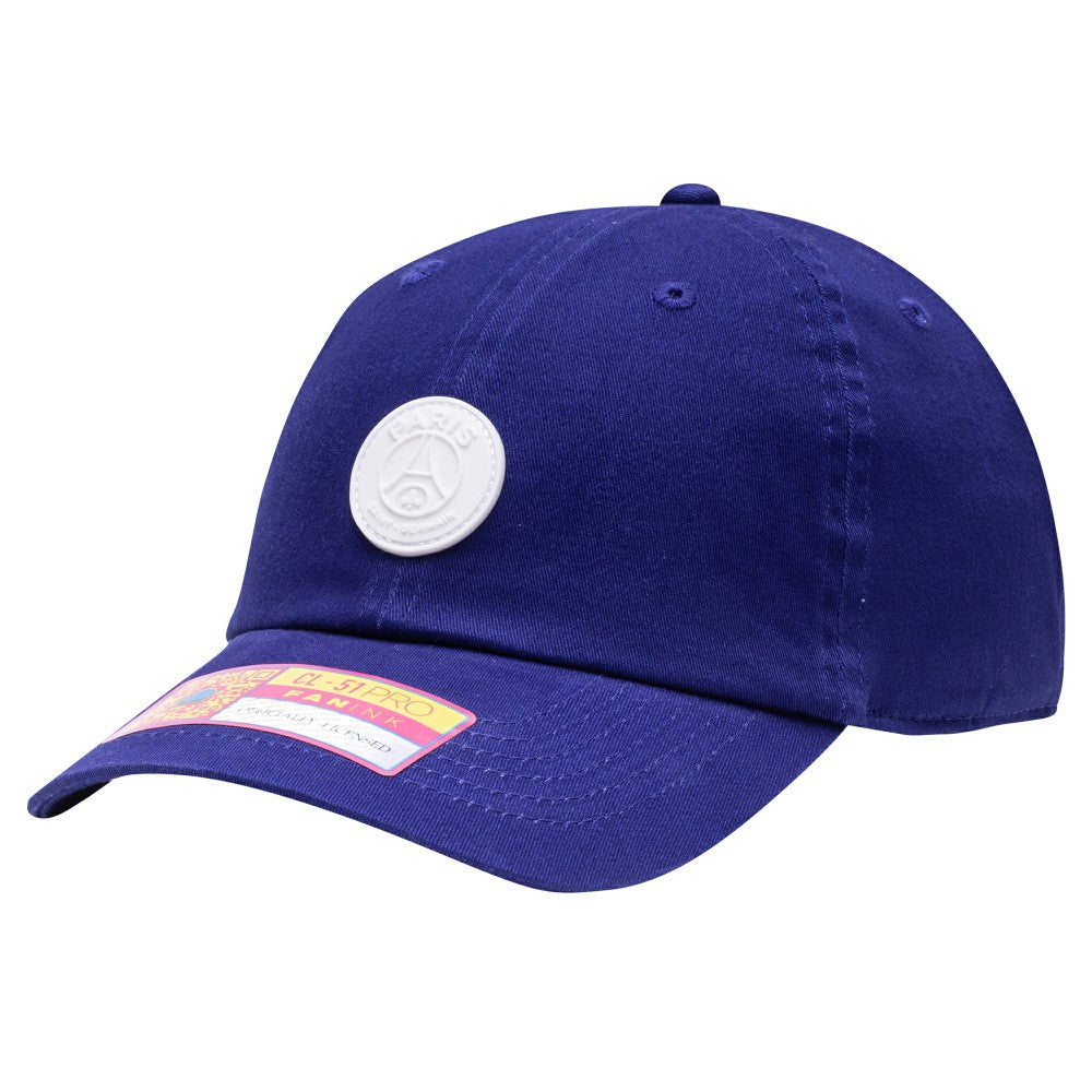 Paris Saint-Germain Fan Ink Casuals Adjustable Hat -  Navy