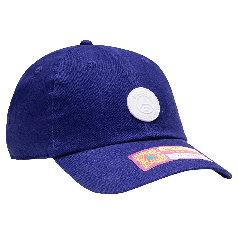 Paris Saint-Germain Fan Ink Casuals Adjustable Hat -  Navy