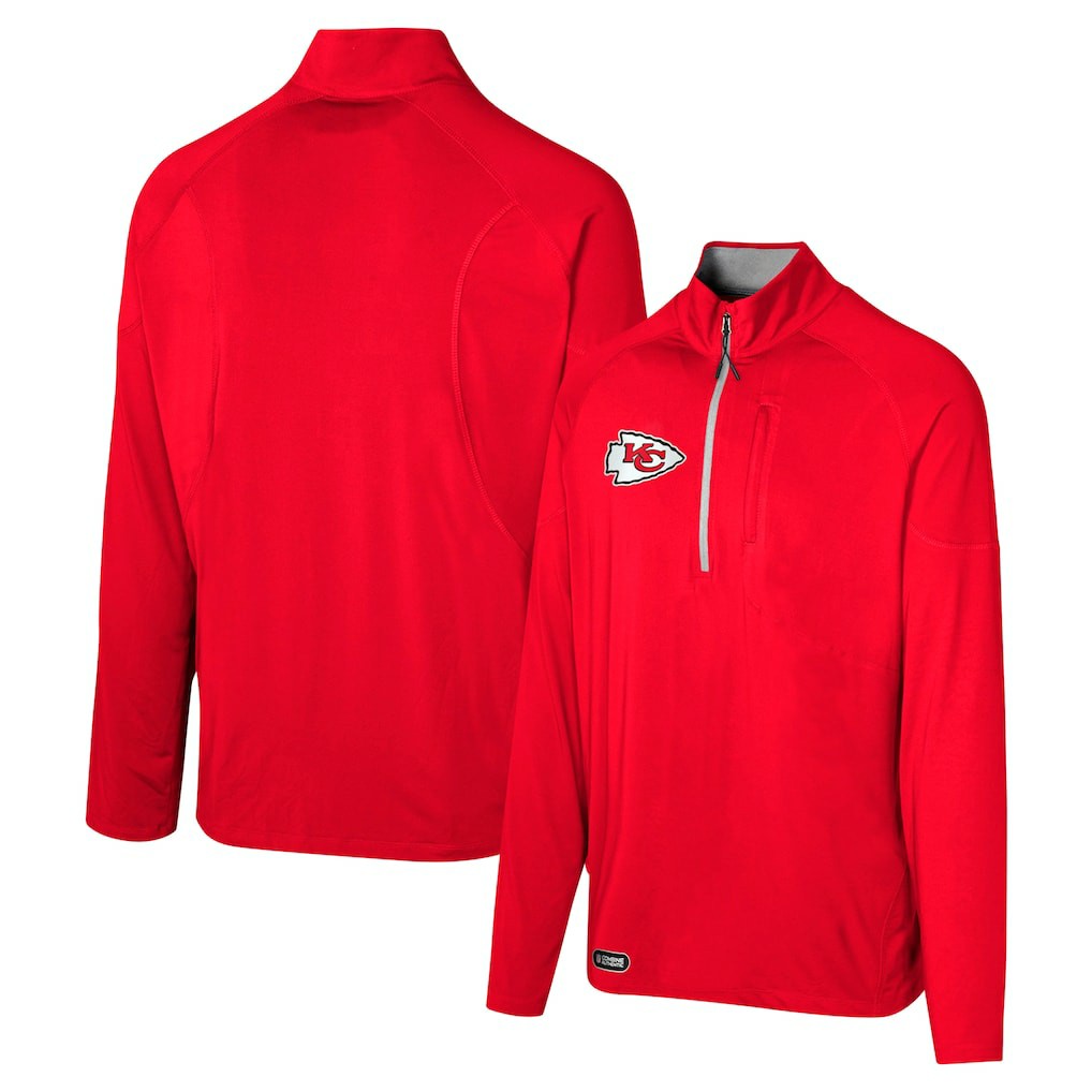 Grind Iron Quarter-Zip Top - Kansas City Chiefs