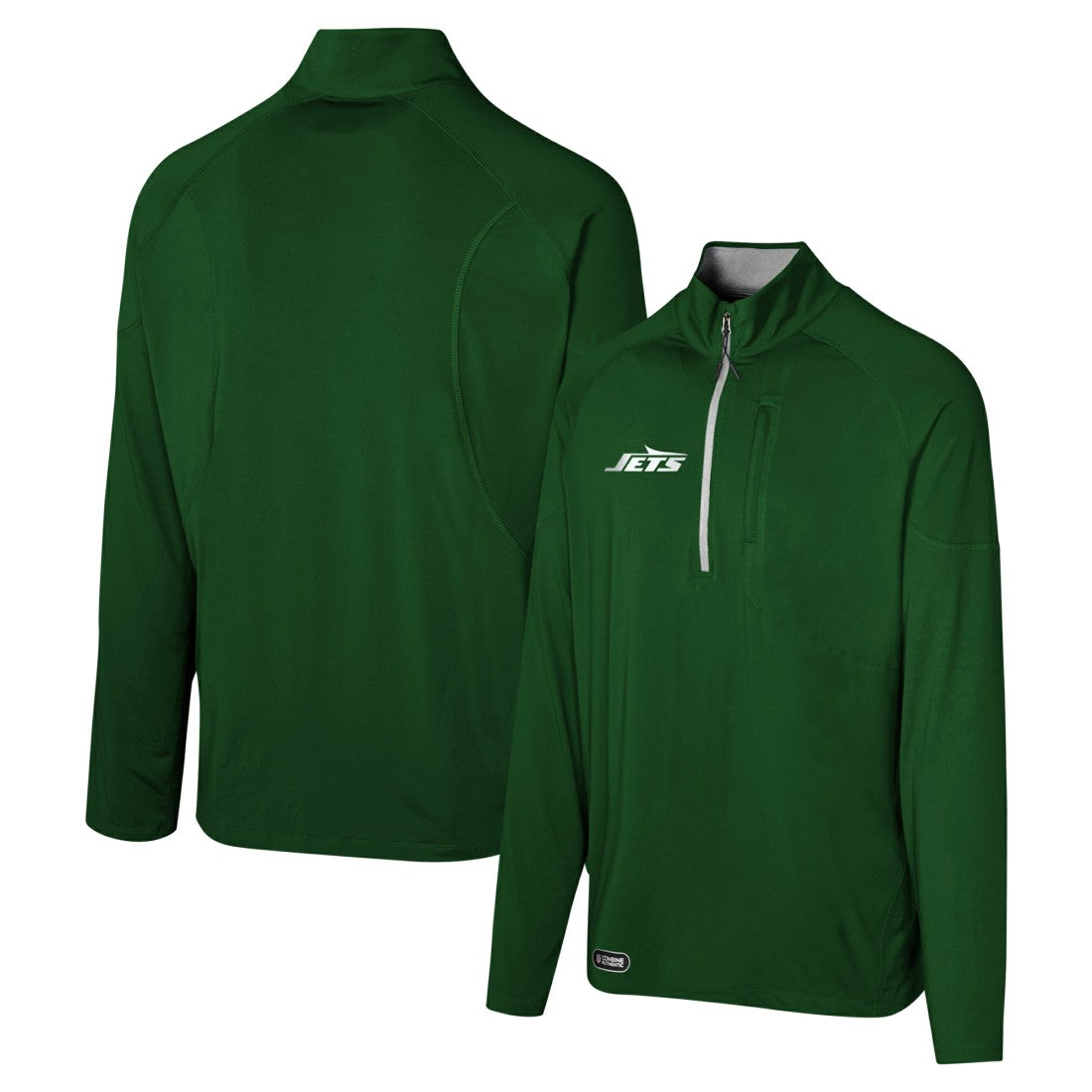 Grind Iron Quarter-Zip Top - New York Jets