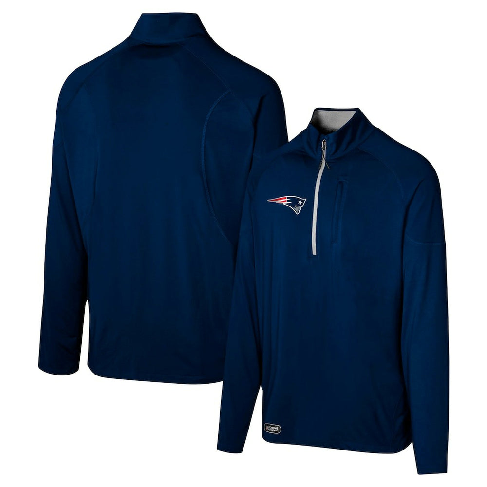 Grind Iron Quarter-Zip Top - New England Patriots